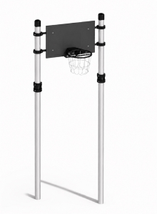 Баскетбольная стойка стационарная двух опорная Street Basket арт.ZS-BASK-STRBASK