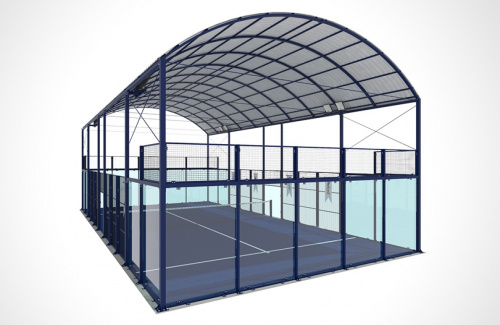 падел-корт с крышей ZilantSport